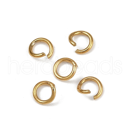 304 Stainless Steel Open Jump Rings STAS-Z137-01G-04-1