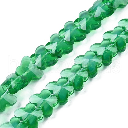 Transparent Glass Beads Strands EGLA-L045-I-C03-1