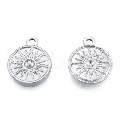 Non-Tarnish 201 Stainless Steel Pendants STAS-N098-223P-1
