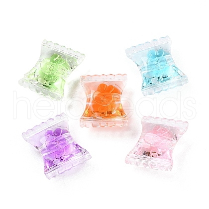 Transparent Acrylic Beads OACR-H112-06A-1