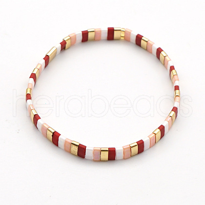 Rainbow Bohemian Style Original Design Fashion Tila Beaded Bracelet for Women. RM1844-10-1