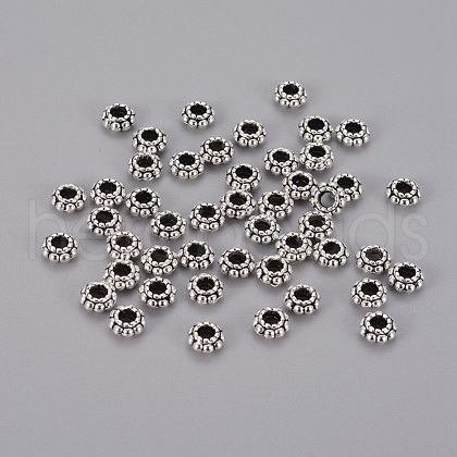 Tibetan Style Alloy Spacer Beads X-LF1565Y-1