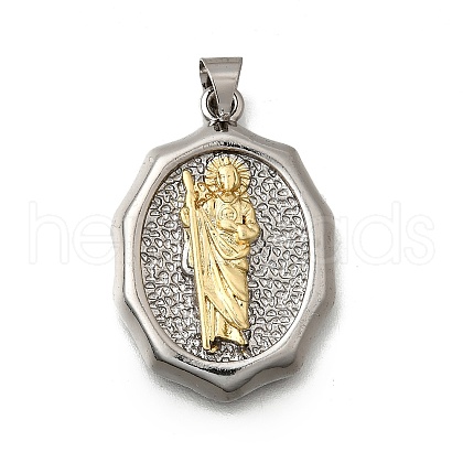 Brass Pendants KK-V013-02GP-01-1