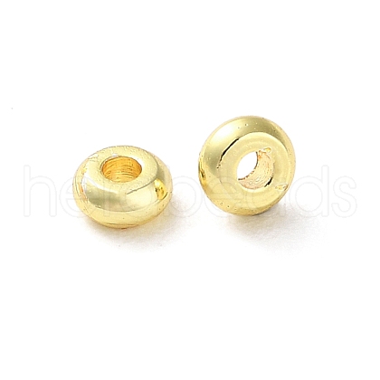 Rack Plating Brass Spacer Beads KKB-I709-02A-G-1
