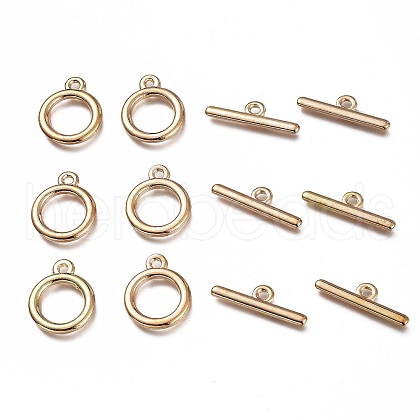 Jewelry Clasps Alloy Ring Toggle Clasps PALLOY-J218-032G-A-1