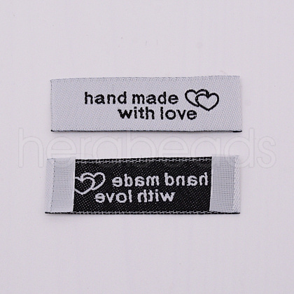 Woven Sewing Labels FIND-WH0053-38C-1
