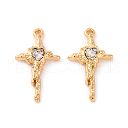 Alloy Crystal Rhinestone Pendants ALRI-M021-06-1