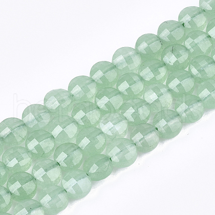 Natural Green Aventurine Beads Strands G-T108-47-1