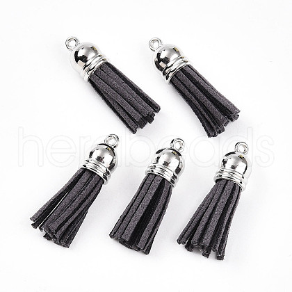 Faux Suede Tassel Pendant Decorations FIND-T002-A32-1