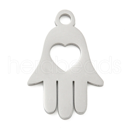 Non-Tarnish 304 Stainless Steel Pendants STAS-B056-16P-1