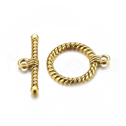 ibetan Style Alloy Toggle Clasps GLF1298Y-NF-1