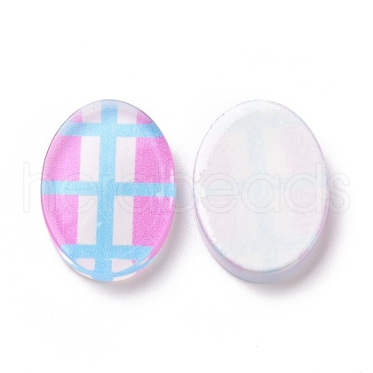 Transparent Acrylic Cabochons TACR-G041-02B-1