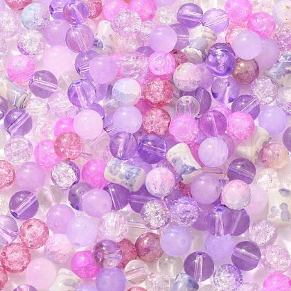 Mixed Style Glass Beads GLAA-XCP0012-02C-1