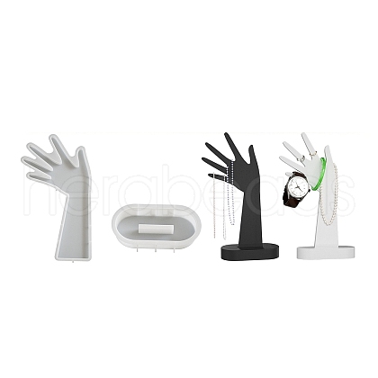 Hand DIY Holder Silicone Molds DIY-A059-10-1