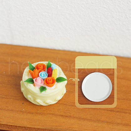 Miniature Resin Cake Ornaments MIMO-PW0002-06C-1