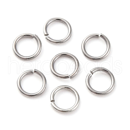 Non-Tarnish 304 Stainless Steel Jump Rings STAS-R060-5x0.7-P-1