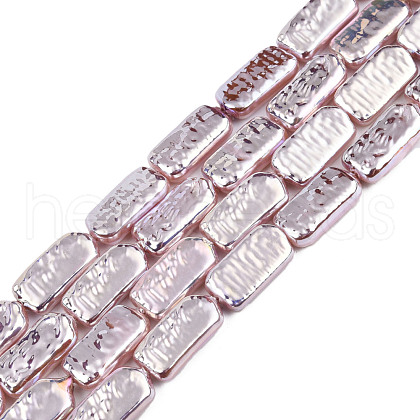 ABS Plastic Imitation Pearl Beads Strands KY-N015-06-A04-1