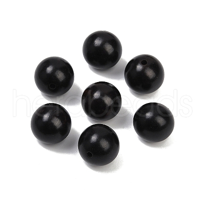 Undyed Natural Wood Beads WOOD-Q046-03D-01-1