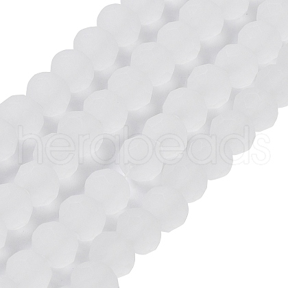 Transparent Glass Beads Strands EGLA-A034-T8mm-MD19-1