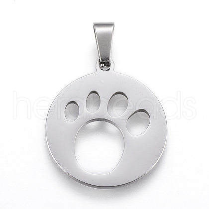 Non-Tarnish 304 Stainless Steel Pendants STAS-I086-04P-01-1