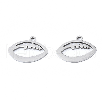 Non-Tarnish 201 Stainless Steel Pendants STAS-T044-252P-1