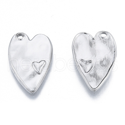 Non-Tarnish 304 Stainless Steel Pendants STAS-N098-187P-1