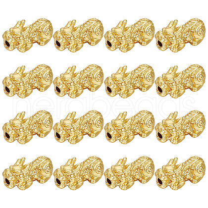 BENECREAT 18Pcs Alloy Beads PALLOY-BC0001-16A-1