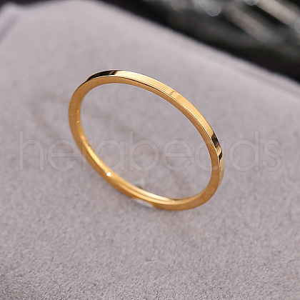 Stainless Steel Plain Band Rings FS-WG0150B-09-1