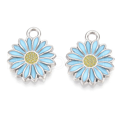 Alloy Enamel Pendants ENAM-A139-05P-03-1