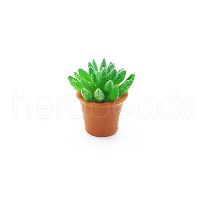 Mini Resin Artificial Succulent Plant Ornaments MIMO-PW0001-191M-1