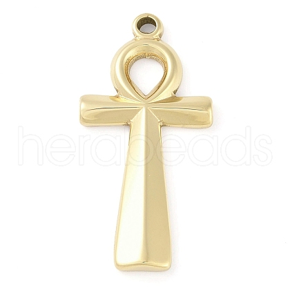 Ion Plating(IP) 304 Stainless Steel Pendants STAS-P366-72G-1