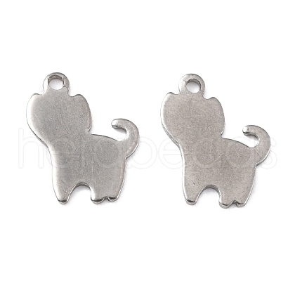 Tarnish Resistant 201 Stainless Steel Pendants STAS-K217-01-1
