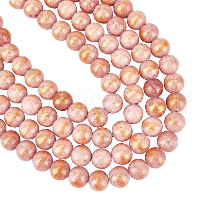 ARRICRAFT Natural Mashan Jade Beads Strands G-AR0001-99-1
