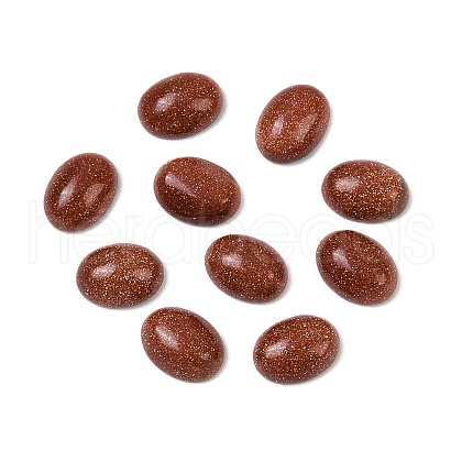 Synthetic Goldstone Cabochons G-H001-15C-1