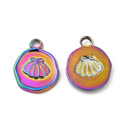 Ion Plating(IP) 304 Stainless Steel Pendants STAS-A070-43MC-1