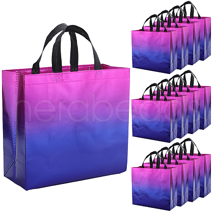 Non-Woven Reusable Folding Gift Bags with Handle ABAG-WH20011-01F-1