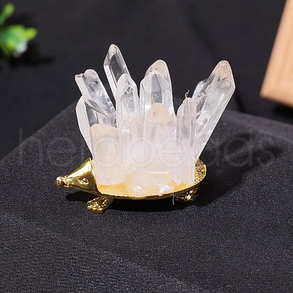 Natural Raw Quartz Crystal Display Decoration G-PW0007-074A-1