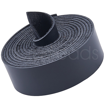 1.6M Flat AB Grade Cowhide Leather Cord AJEW-WH0007-59B-01-1