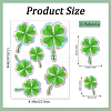 PVC Waterproof Shopwindow Decorative Sticker DIY-WH20007-17A-2