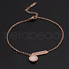 Stainless Steel Charm Anklets WGE3F25-12-1