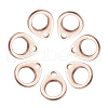 Unicraftale 304 Stainless Steel Chain Tabs STAS-UN0007-23RG-1
