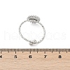 304 Stainless Steel Cuff Rings RJEW-D306-08P-2