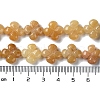 Natural Topaz Jade Beads Strands G-M418-D08-01-5