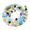 Glass Beads Strands GLAA-S019-02A-2