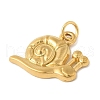 304 Stainless Steel Pendants STAS-V013-02C-G-2
