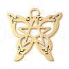 304 Stainless Steel Pendants STAS-R116-09G-1