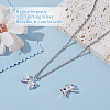 Beebeecraft 2Pcs 925 Sterling Silver Bowknot Charms STER-BBC0007-90-4