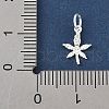 925 Sterling Silver Maple Leaf Charms STER-R013-04S-3
