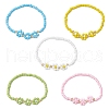 Glass Seed Stretch Bracelets BJEW-JB110103-1