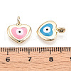 Alloy Enamel Charms ENAM-T020-107-3